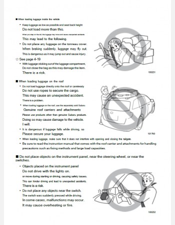 subaru levorg 2019- 2020 owners manual in english